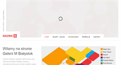 Desktop Screenshot of galeria-m.pl